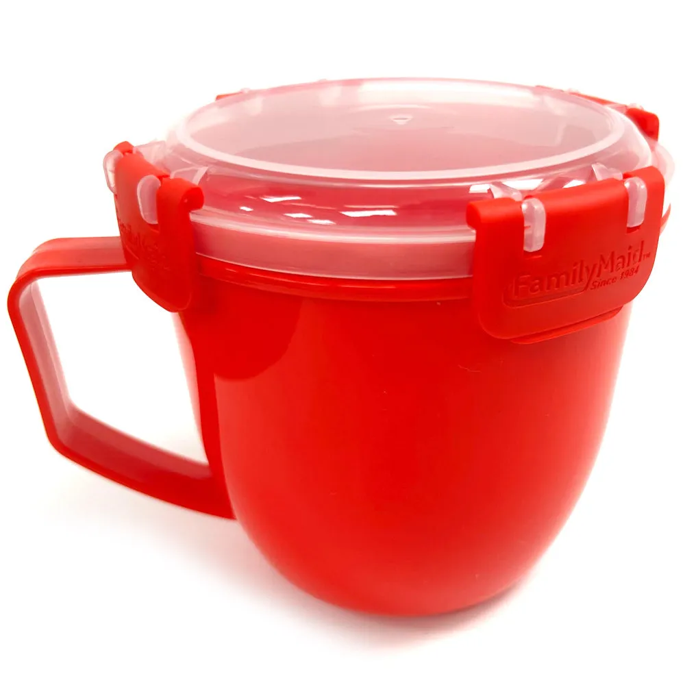 1 BPA Free Take Out Soup Coffee Mug Cup 32oz Microwave Safe Food Container Bowl