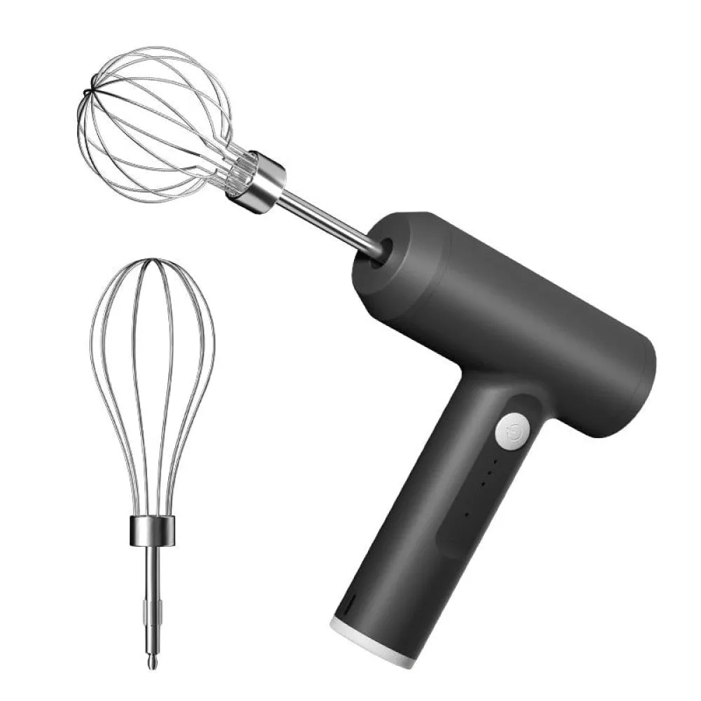 1 Pcs Wireless Electric Food Mixer Portable 3 Speeds Egg Beater Baking Dough Cake Cream Mixer Kitchen Tools