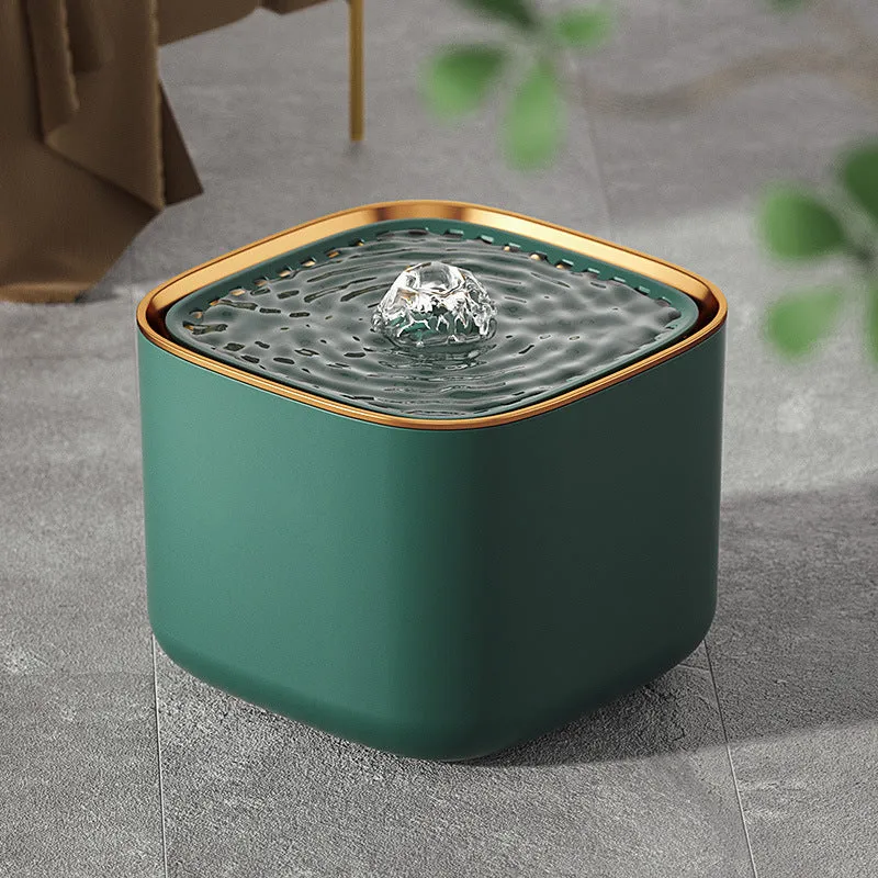 Cat water dispenser automatic filtration circulating live water large capacity smart dog pet drinking fountain wholesale