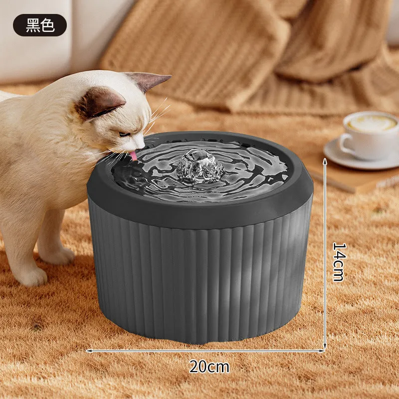 Cat water dispenser automatic filtration circulating live water large capacity smart dog pet drinking fountain wholesale