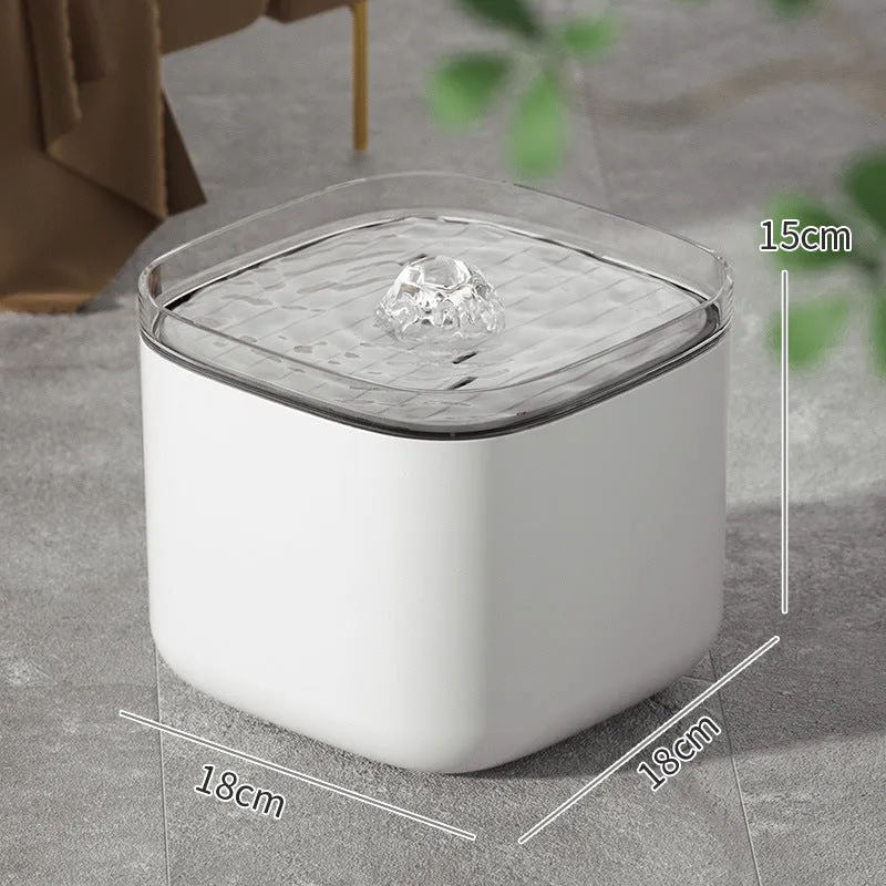 Cat water dispenser automatic filtration circulating live water large capacity smart dog pet drinking fountain wholesale