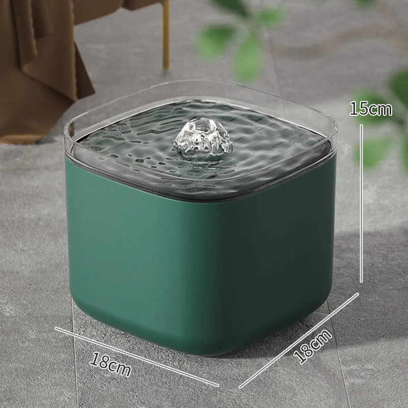 Cat water dispenser automatic filtration circulating live water large capacity smart dog pet drinking fountain wholesale