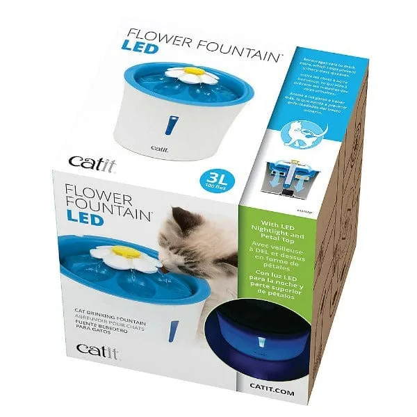 Catit LED Flower Fountain