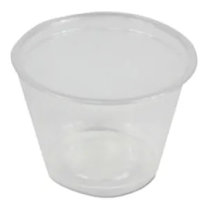 CONTAINER/ Portion, Plastic 1 oz, 2500/cs-Food Service