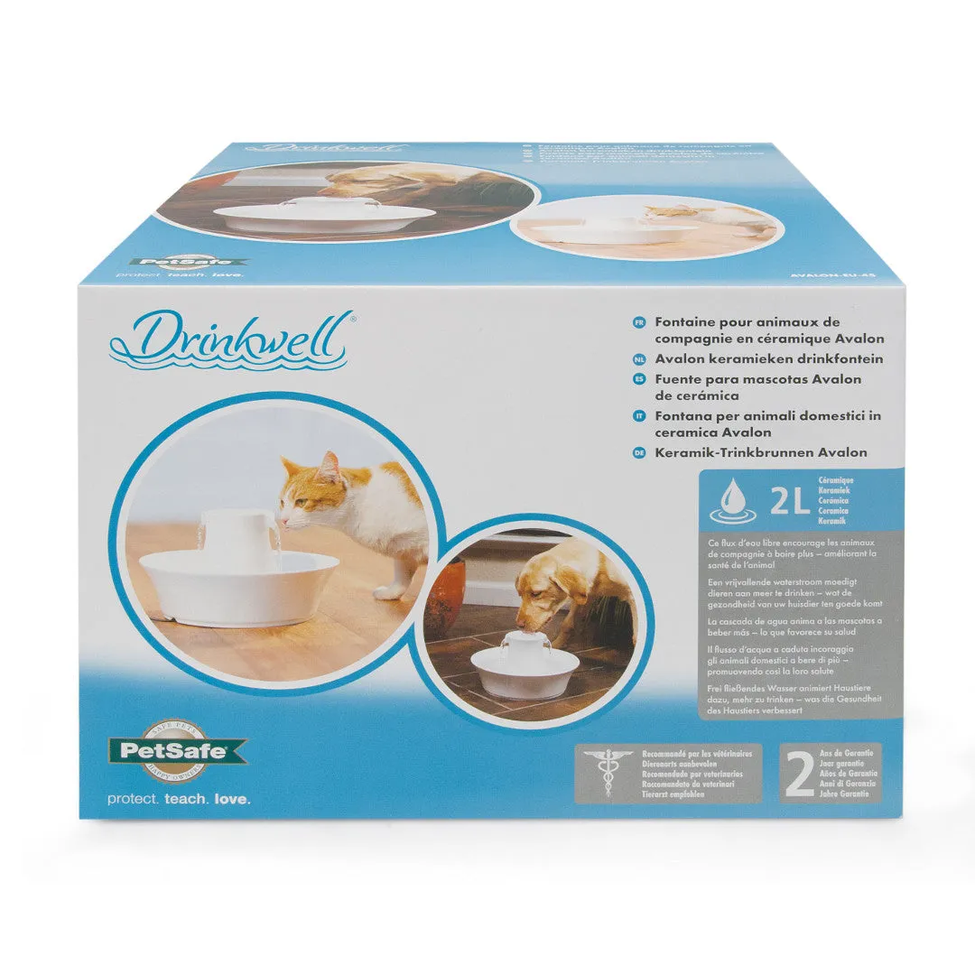Drinkwell® Ceramic Avalon Pet Fountain