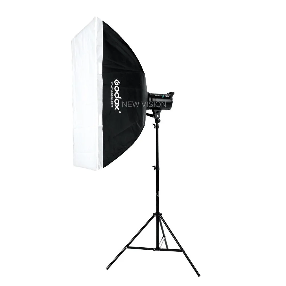 Free DHL Godox 900W Studio Flash Lighting Kit 3 X 300W Photography Strobe light & Softbox & Light Stand Portrait Kit