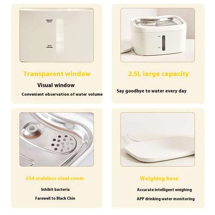 Pet ، sautomatio ، مستلزمات وملحقات مياه الشرب الذكية للحيوانات والكلاب والحيوانات Pet, sautomatio, smart drinking water supplies and accessories for animals, dogs and pets